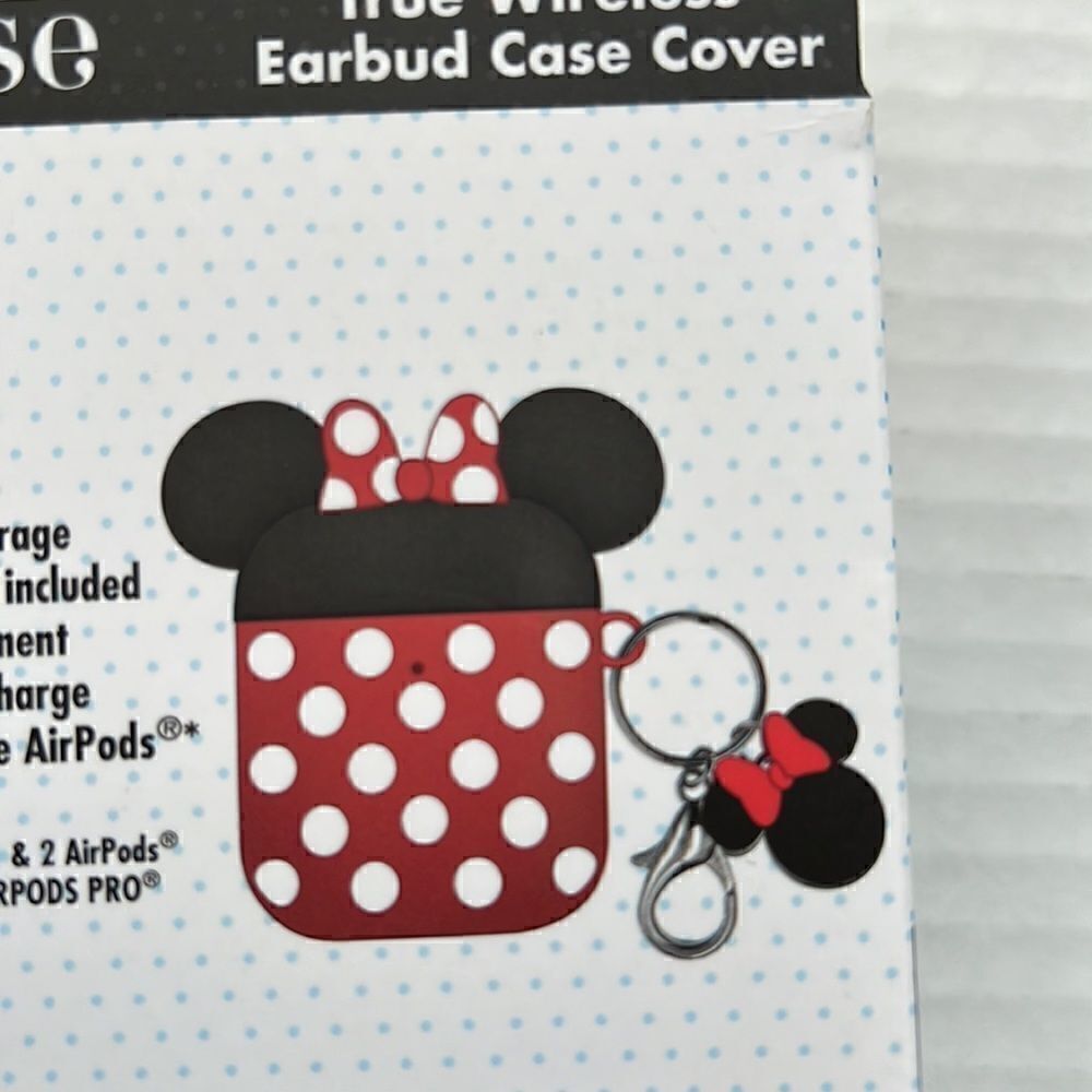 Disney Minnie Mouse Earbud Case Cover - Picture 7 of 8